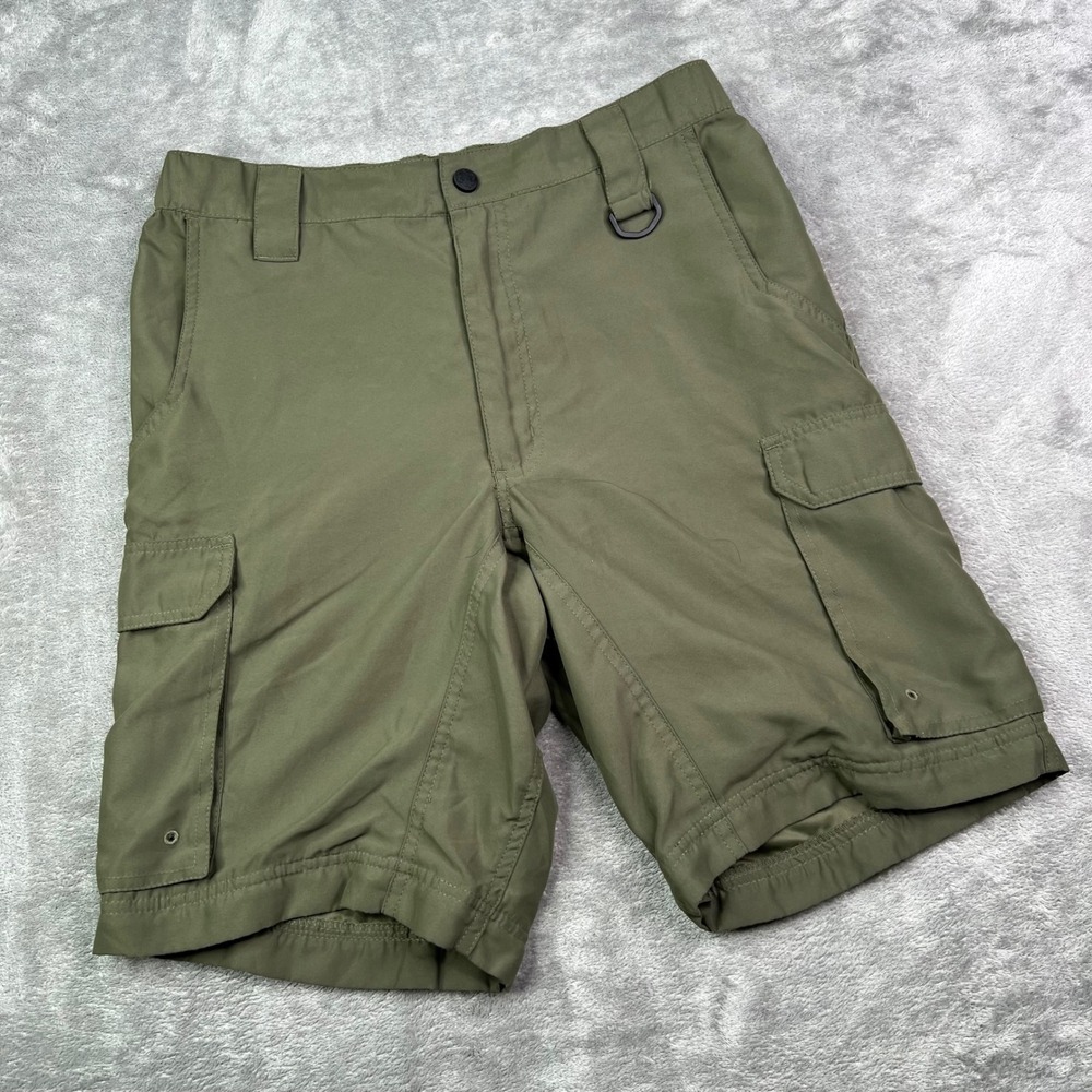 Boy Scouts of America Uniform Switchbacks Cargo Shorts Mens Small Green Relaxed